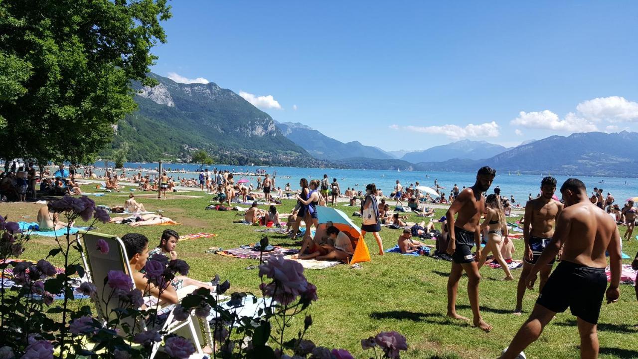 Apartamento Au Bout Du Lac D'Annecy Doussard Exterior foto