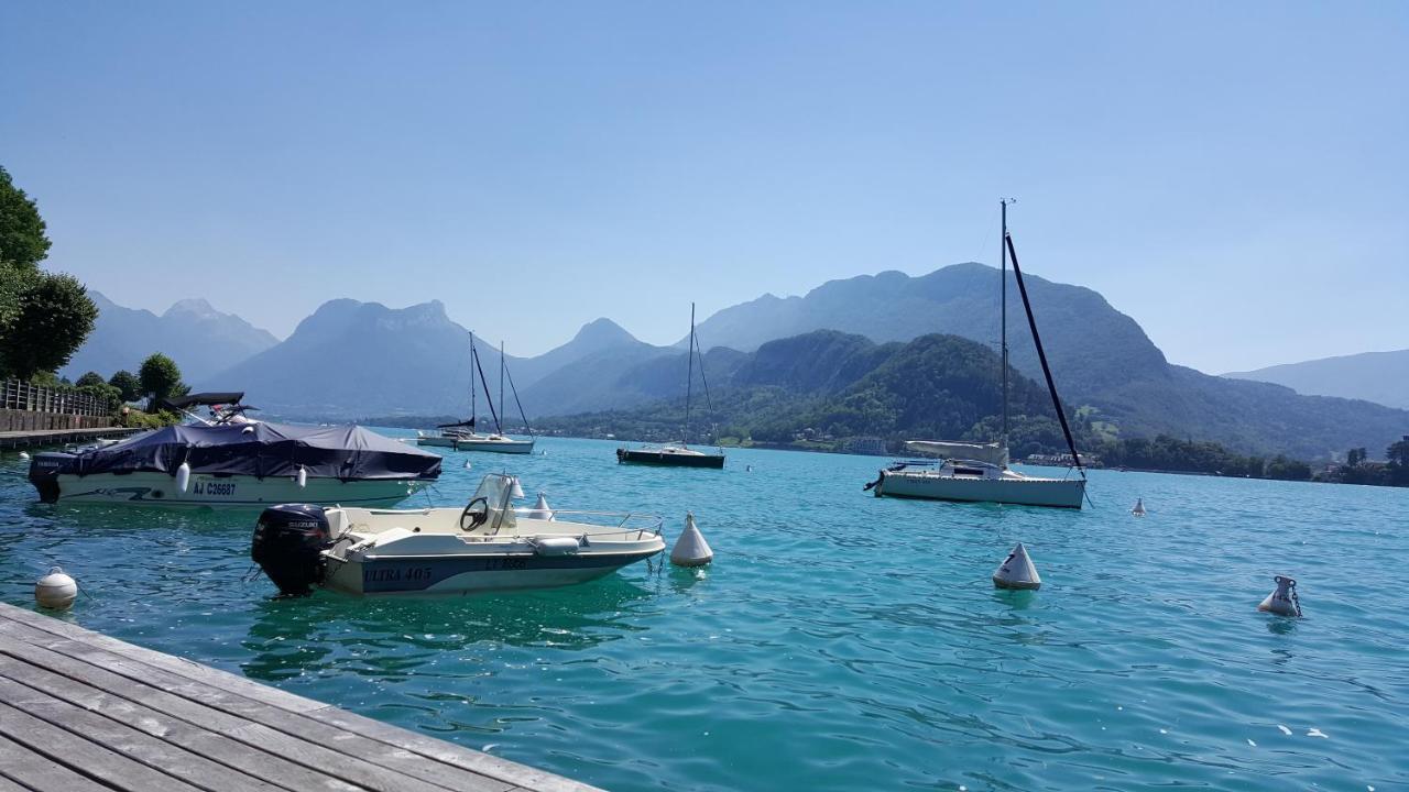 Apartamento Au Bout Du Lac D'Annecy Doussard Exterior foto